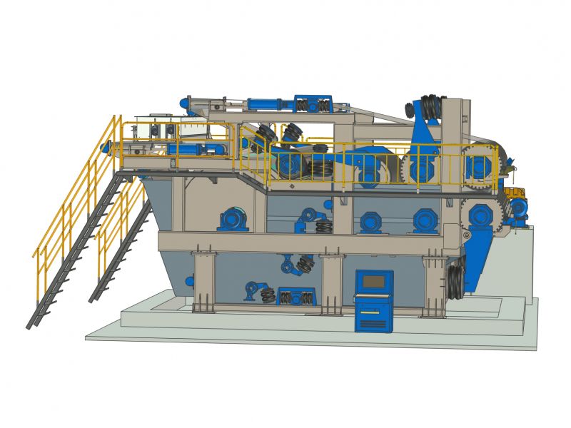 LH-DG 双网转鼓强压脱水装置